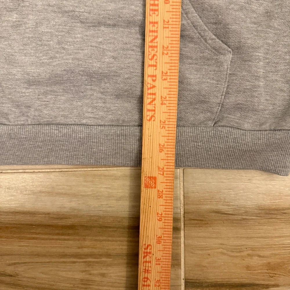 Alo Yoga Accolade Hoodie Heather Grey Oversized Fleece Sweatshirt Large